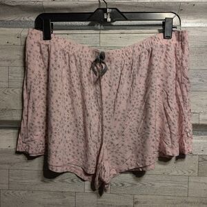 J+B Women's Pink Star Athletic Shorts